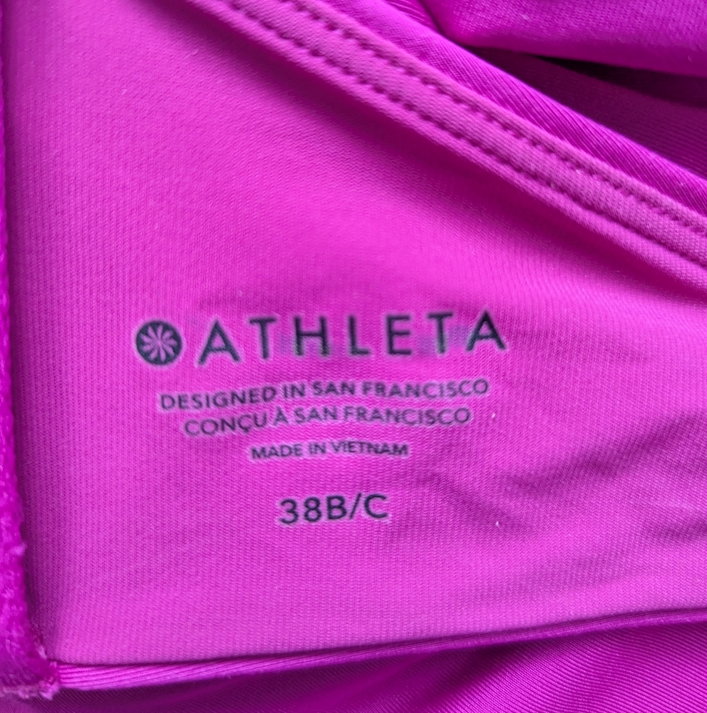 Athleta Square Neck Bra Cup Bikini Top - Picture 7 of 8